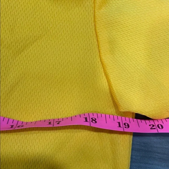Yellow Pirates Marte Jersey with Black Trim - Picture 4 of 6